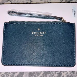 Kate Spade dark green wristlet!